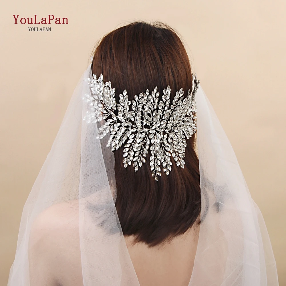 YouLaPan HP238 новая хрустальная Тиара повязка на голову роскошные свадебные ободки Корона Полный горный хрусталь Свадебные аксессуары для волос Тиара