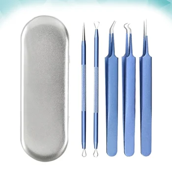 

Stainless Steel Blackhead Remover Comedone Extractor Tool Set