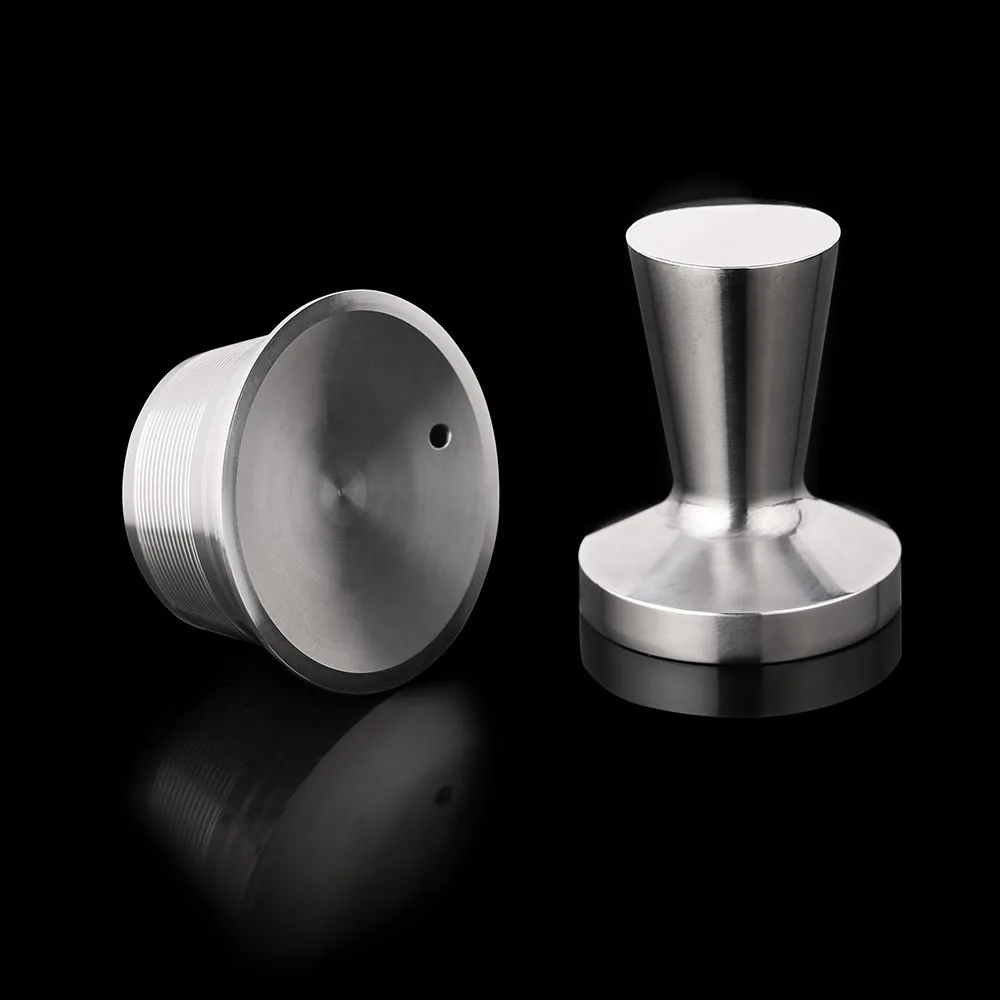  Stainless Steel Dolce Gusto Refillable Coffee Capsule Tamper Filter Baskets Reusable Dripper Kitche - 4000553453073