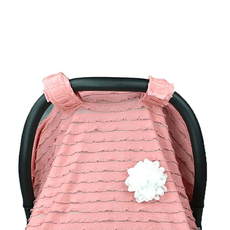 Infant Car Seat Canopy Cover Baby Nursing Cover Scarf Breastfeeding Baby Shopping Cart Blanket