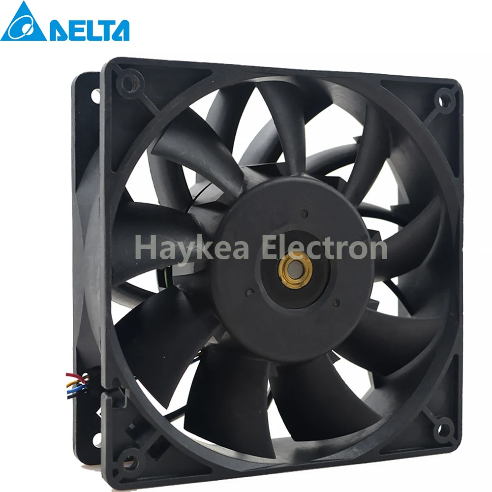 for delta FFC1248DE 12038 PWM fan blower Double ball DC 48V large air volume axial fan 5