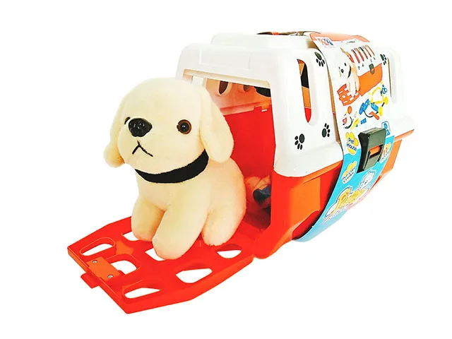 Hot Selling Children Kindergarten Play House Pet Veterinary Toy Play Syringe Echometer Nurses