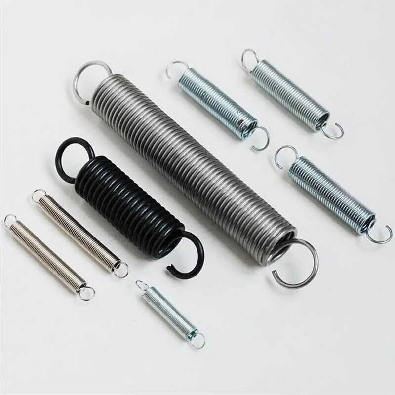 3pcs Tension Spring pull springs Extension Dual With Hook Wire Diameter