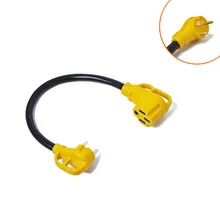 Автомобильные аксессуары караван яхты преобразователь питания 30A революция 50A мама 125 в желтый Кабель-адаптер