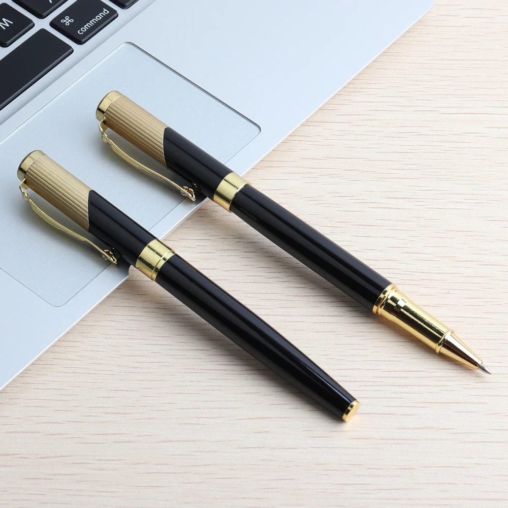 Metal Gel Pens Signature Pen Calligraphy Pen 0.5mm 1PCS for Kids Students Writing Office School Supplies gel pens metal sign pens