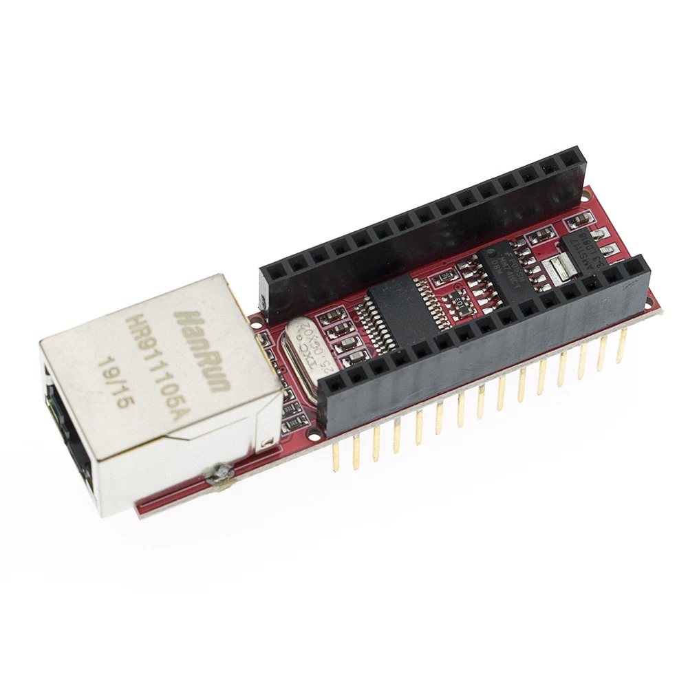 20 шт. сетевой экран ENC28J60 V1.0 совместимый с модулем веб сервера Nano 3 0 RJ45|lot lot|cable
