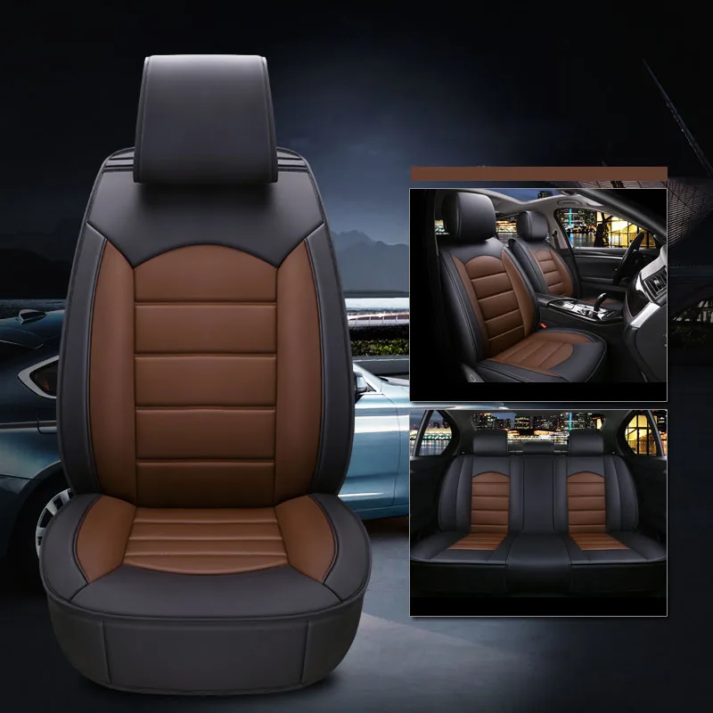 Специальный кожаный чехол для автомобильного сиденья ford fiesta suzuki swift kia rio peugeot 307