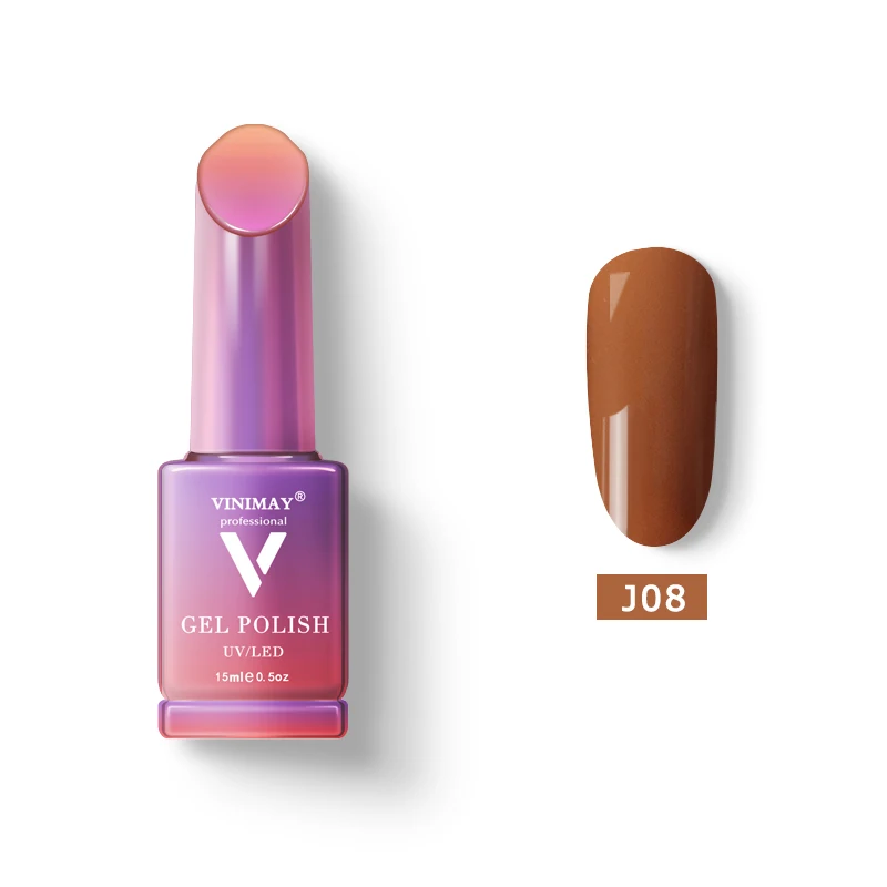 J08 VINIMAY Gel Nail Polish vernis semi permanant UV Soak Off Gelpolish Nail Art Gel Polish Primer Manicure Nails Gel Lacque - Цвет: J08