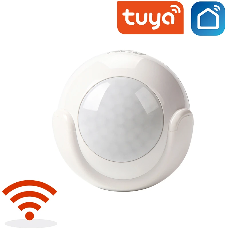 Tuya Motion PIR Sensor Detector WIFI Movement Sensor Smart Life APP Wireless Home Security System Tuya Smart Life With IFTTT emergency warning light