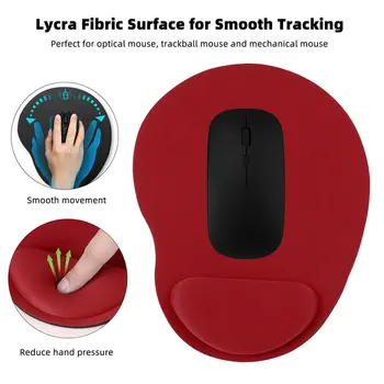 

Mouse Pad with Wrist Protect for Computer Laptop Notebook Keyboard Mouse Mat Ergonomic Comfort Wristband Protection