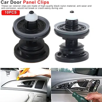 

10Pcs Car Interior Door Trim Panel Clips Auto Fastener Card Clip For VW Golf 6 Mk6 Passat B7 Polo A4 S4 A6 S6 Q5 Q7