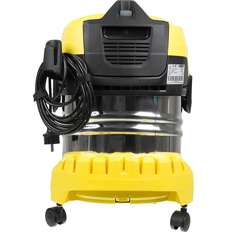 Пылесос Karcher WD4 Premium 1000Вт желтый/черный