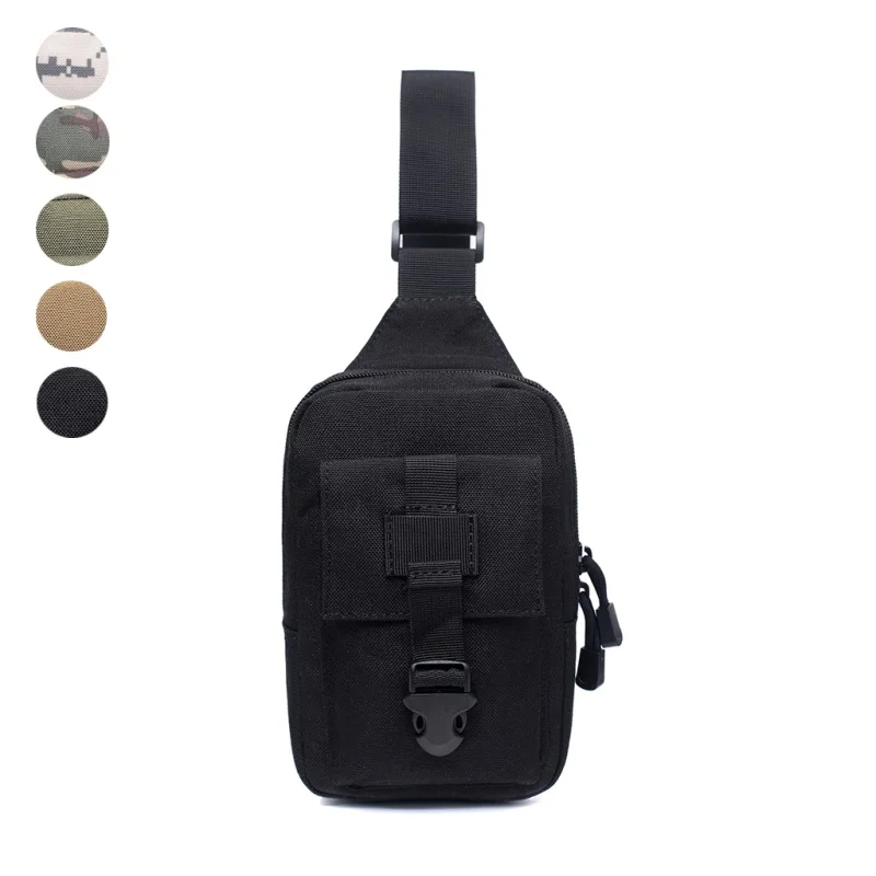 Mochila Ciclismo Bolso De Pecho Táctico Para Hombre, Mochila De
