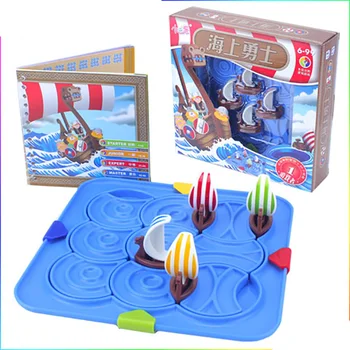 

Sea Warrior Board Game Family Parent-child Puzzle Game Developing Intelligence 60 Levels have English Rules