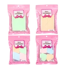 Красота влажное и сухое использование губка для макияжа BB крем слоеный основа красота губка косметические губки для лица мягкая губка