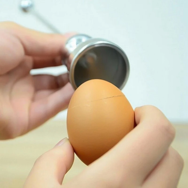 Металлический яйцо нож для ракушек яйцо Топпер резак нож для ракушек из нержавеющей стали вареное, сырое яйцо открытые творческие кухонные инструменты