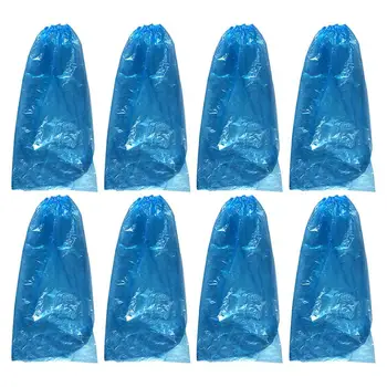 

100pcs Disposable Shoe Covers Overshoes Boots Protector Shoe Covers Thick Cleaning Shoe Cover Overshoes Carpet Floor Protector