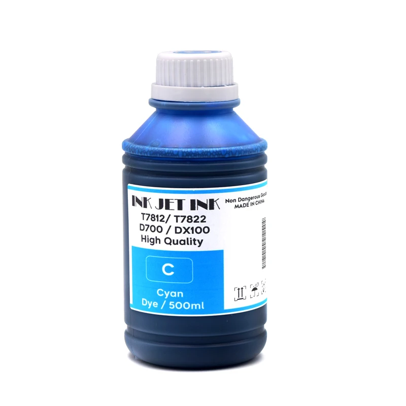 1PC 500ml For Epson PP-100 PP-50 Color Vivid Printing Dye Ink Refill Kit for Epson PP100 PP50 PP-50N PP-100N Printer