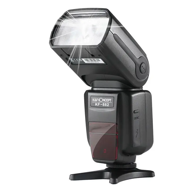 

RISE-K&F Concept Kf882 Wireless Flash Speedlite Ttl Hss High Speed Sync 1/8000S Master Slave Gn58