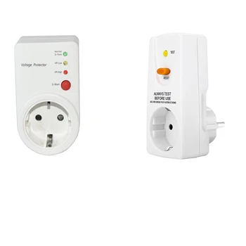 

Overvoltage and undervoltage relay automatic voltage protector switcher AVS 15A 220V power surge protector socket