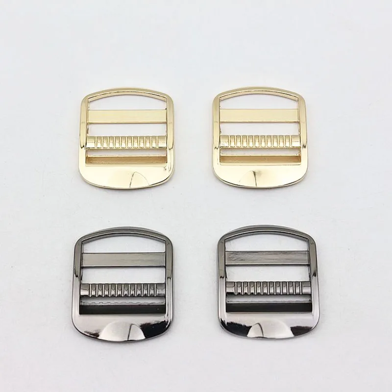 10Pcs 32mm Wide Metal Belt Clasp Strap Slider Buckle Hasp Buttons for Sewing Coat Down Jacket Bags Garment Decor Accessories reusable metal waist buttons detachable rabbit snap fastener pants pin sewing free buckles for jeans clothing accessories