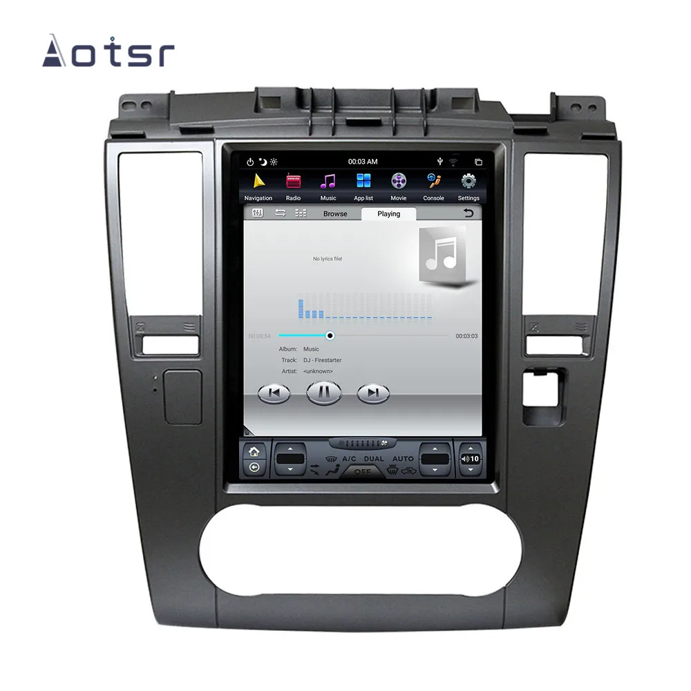 Android 8,1 Tesla Styel автомобильный dvd-плеер gps навигация для Nissan Tiida 2004-2010 вертикальный экран авто радио головное устройство Carplay