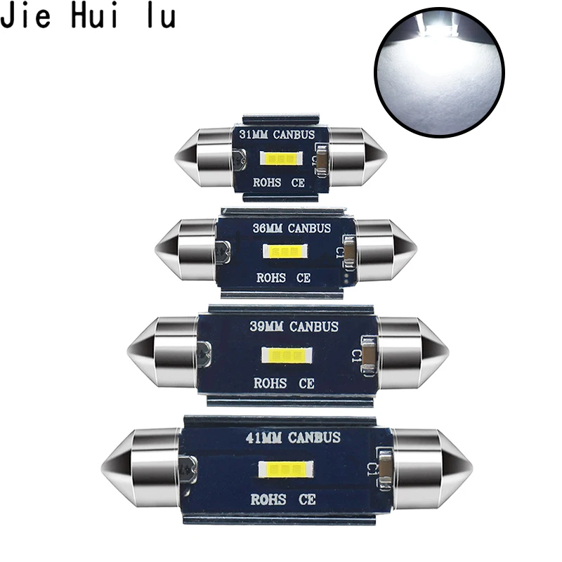 Гирлянда CSP светодиодный лампы 31 мм 36 мм 39 мм 41 мм C5W C10W супер яркий автомобильный купольный светильник Canbus без ошибок авто интерьерные лампы для чтения