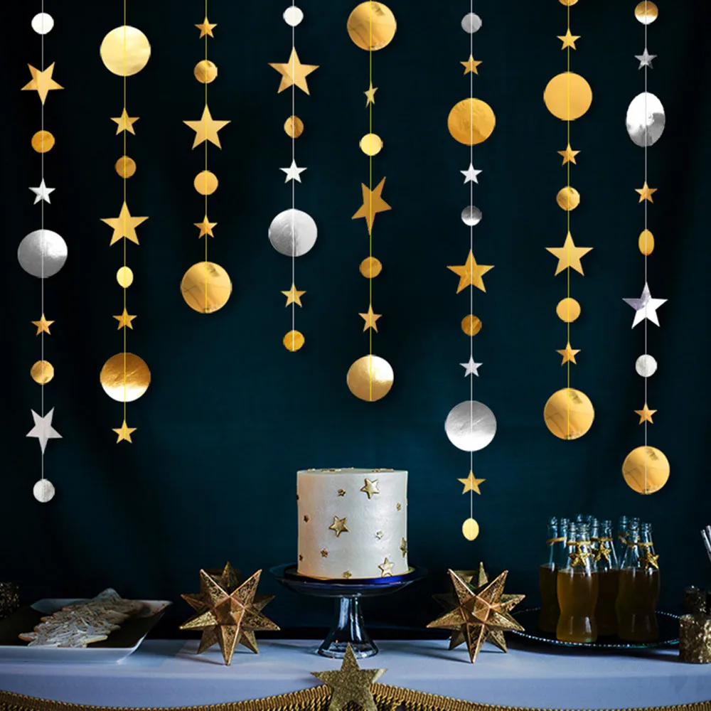 2019 Birthday Hanging Decoration Ceiling Wall 4 Meters Reflective Metallic Bedroom Party From Pureairr 38 38 Dhgate Com