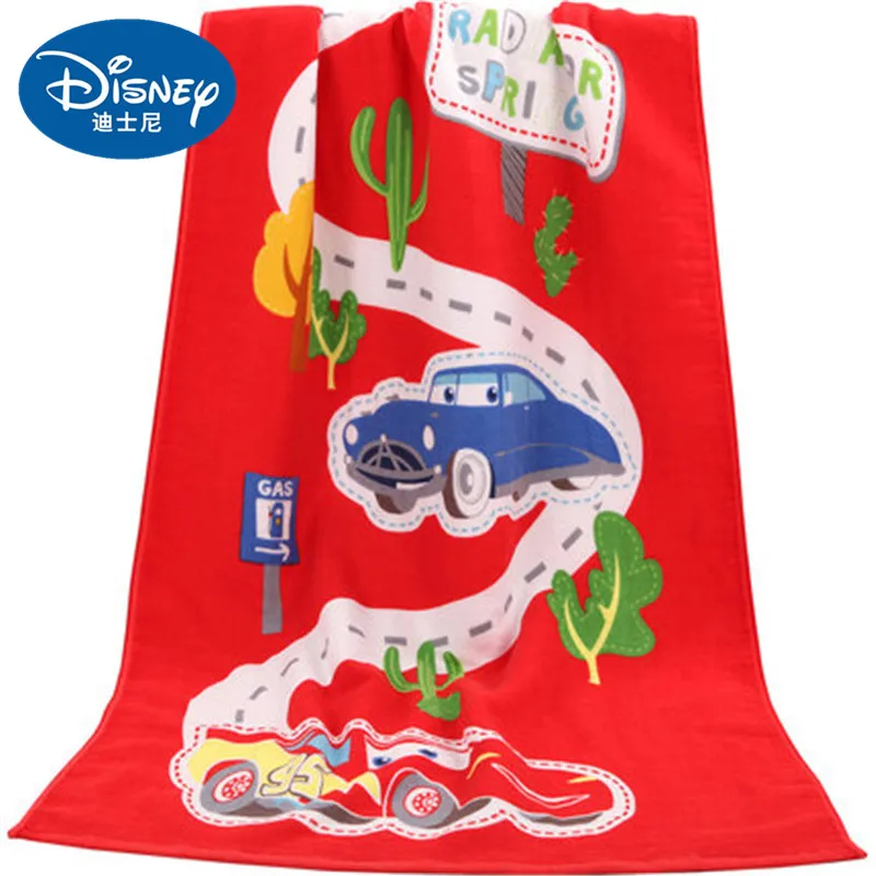 

Disney McQueen Cars 100% cotton gauze bath towel Baby comfort 60 * 120cm bath towel boys Kids Teens Beach Towels Swimming towel