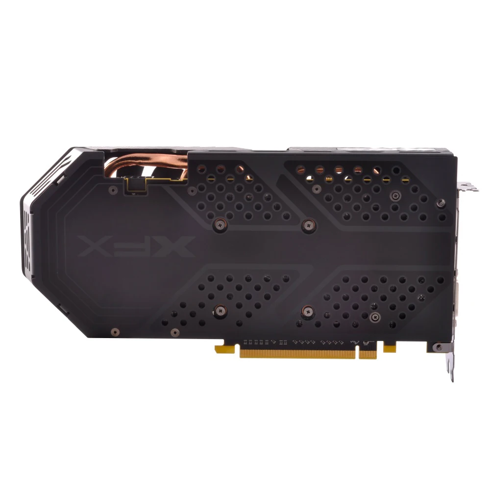 XFX видеокарта AMD GPU Radeon RX 580 4 ГБ DDR5 Видеокарта AMD RX 580 4 Гб 256 бит игровая видеокарта PC Gamer б/у карты AMD