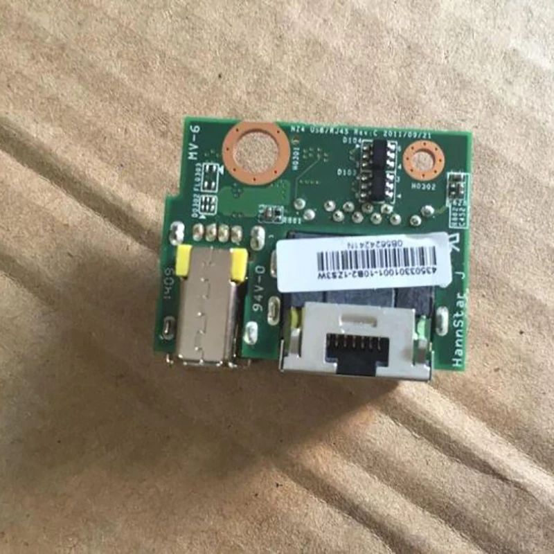 Laptop circuit board for Lenovo T430 T430I network cable interface USB small board network card port