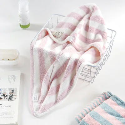 1 Pc Pretty Quick Dry Hair Cap Magic Microfiber Bathing Wrap Towel Hat Bathroom Long Hair-drying Shower Caps | Дом и сад