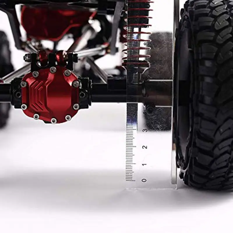 Aluminum Reverse Front and Rear Axle for 1:10 Axial SCX10 RC Model Crawler Car Spare Parts