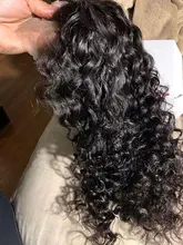 Rebecca Deep Wave-peluca Frontal de encaje 360, pelucas de cabello humano brasileño prearrancado, rizado profundo, 30 pulgadas