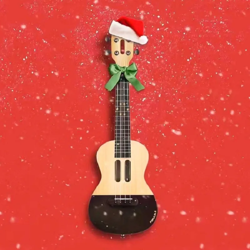 christmas type Populele 23 дюймов приложение светодиодный Bluetooth USB многофункциональный смарт ukeleukulele подарок для начинающих 1 шт - Цвет: christmas type
