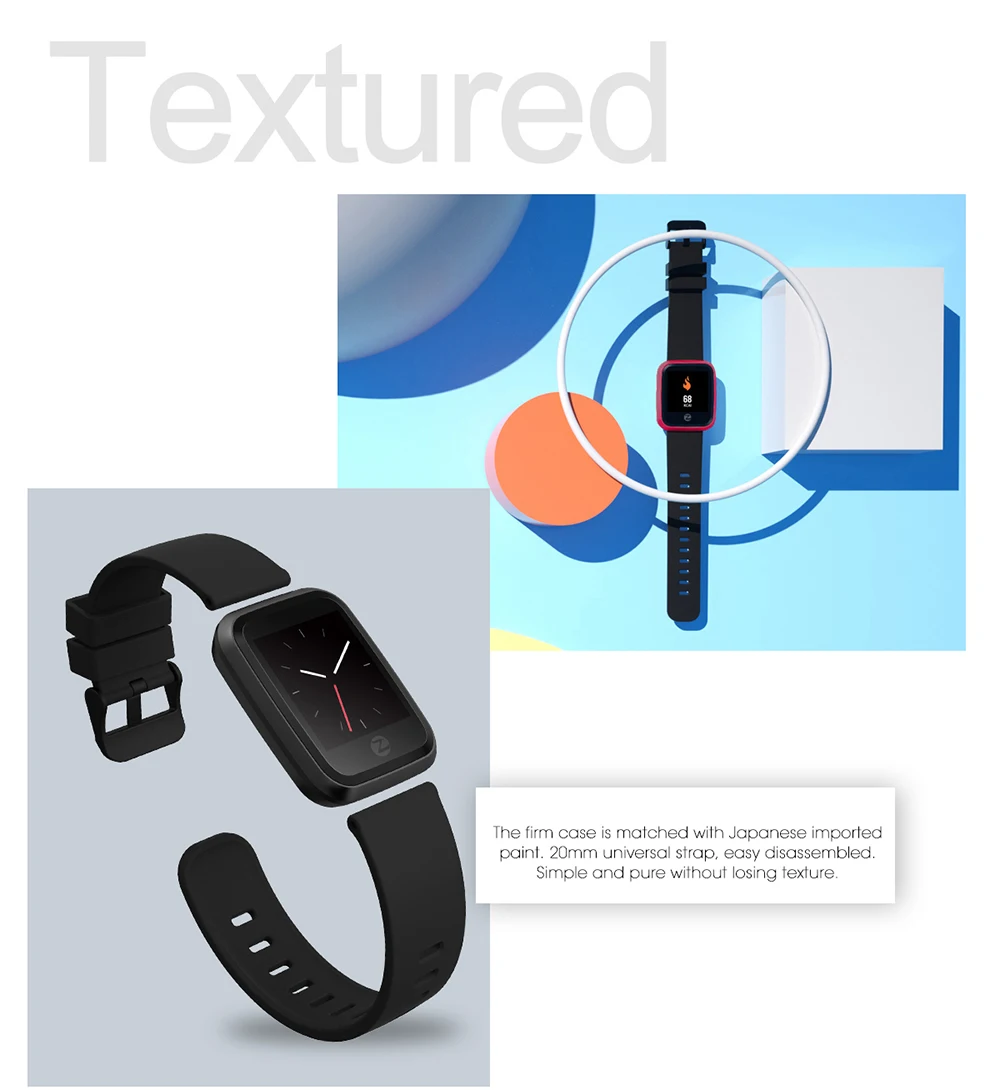 Zeblaze Кристалл 2 Smartwatch Smartband анти воздух водонепроницаемый IP67 монитор Смарт позиционирования подходит для Android IOS