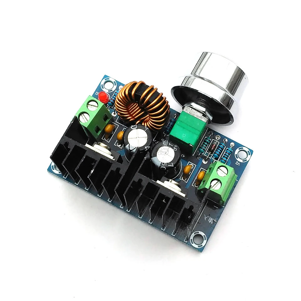 

XH-M401 DC-DC Step Down Buck Converter Power Supply Module XL4016E1 PWM Adjustable 4-40V To 1.25-36V Step Down Board 8A 200W