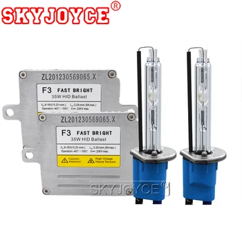 

SKYJOYCE Fast Bright 35W 5500K H1 H3 H11 9005 9006 9012 D2H H7 Car Light Xenon Headlight Kit 12V DLT HID Slim Ballast Reactor