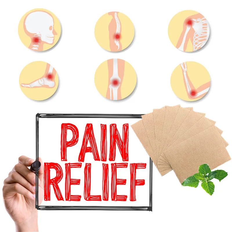 24pcs/3bags Pain Relief Patch Body Neck Muscle Orthopedic Plaster Ointment Joint Orthopedic Medical Plaster Massage Sticker A125