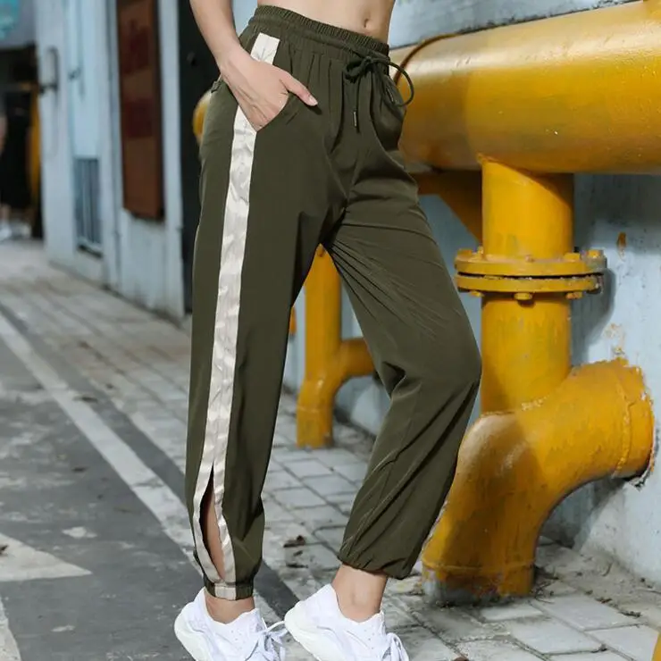 

Autumn And Winter New Style WOMEN'S Sports Casual Trousers Yoga Fitness Athletic Pants Loose-Fit Slimming Pants