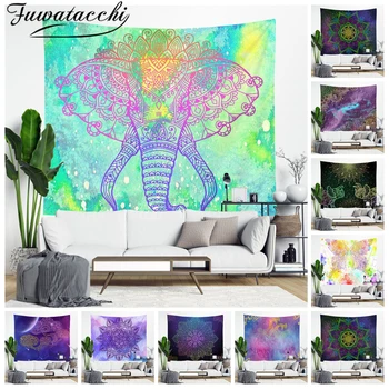 

Fuwatacchi Mandala Tapestry Wall Hanging Sandy Beach Throw Rug Blanket Camping Travel Mattress Bohemian Sleeping Pad Tapestries