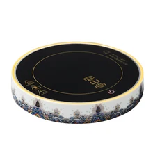 220 В электрические керамические нагреватели эмалированные грелка основа кофе чайный набор для подогрева Термостатические сокровища чайный горшок Trivets подставка для чашки аксессуары