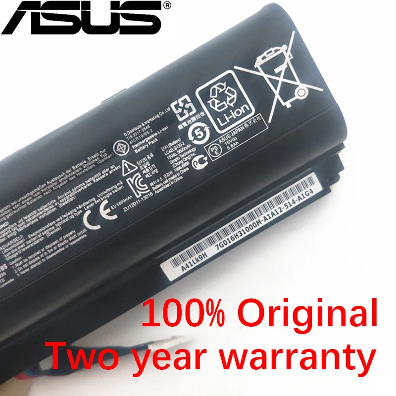 ASUS оригинальные 6000 мА/ч, A42N1403 для ASUS ROG G751J-BHI7T25 A42LM93 4ICR19/66-2 GFX71JY G751J G751JM ROG G751 GFX71 ROG GFX71