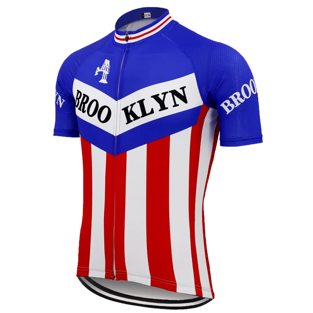 Велосипедная майка Broo klyn с коротким рукавом ropa ciclismo велосипедная Одежда mtb Джерси