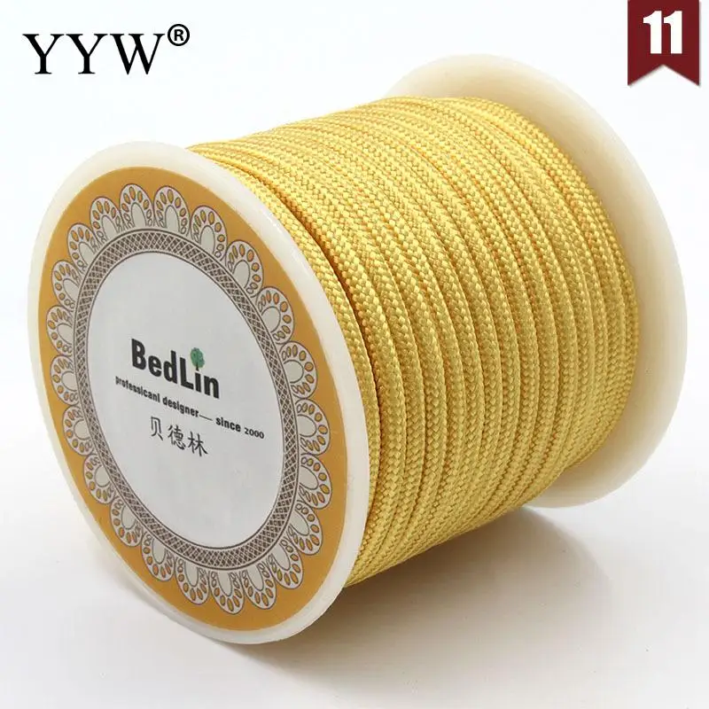 8 м/катушка 3 мм нейлоновая нить нейлоновый шнур прочный Diy шнур для браслета ожерелье ювелирные изделия изготовление вощеная нить ювелирные изделия