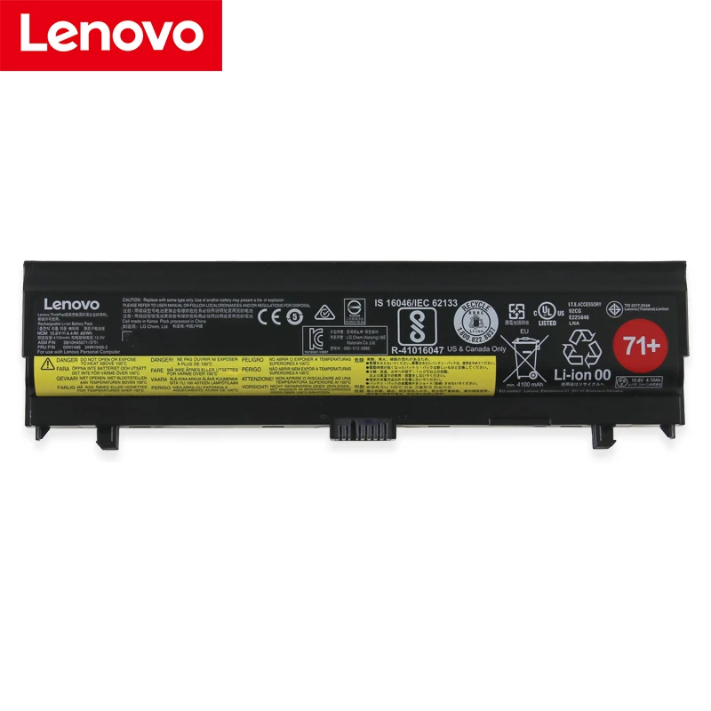 Lenovo ноутбук Батарея для lenovo Thinkpad L560 L570 SB10H45073 SB10H45074 SB10H45071 00NY488 00NY489 00NY486 10,8 V