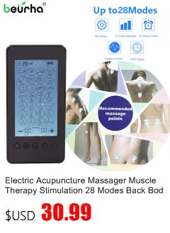 Электрический стимулятор мышц нерва цифровая физиотерапия машина для тела Массажер для похудения физиотерапия массаж груди перчатки