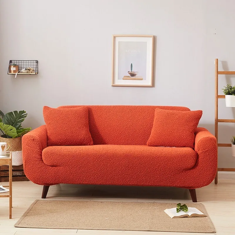TUTUBIRD-японский стиль чехол для дивана твердый Простой стрейч плотный чехол для дивана трикотажная ткань Противоскользящий гибкий чехол для дивана