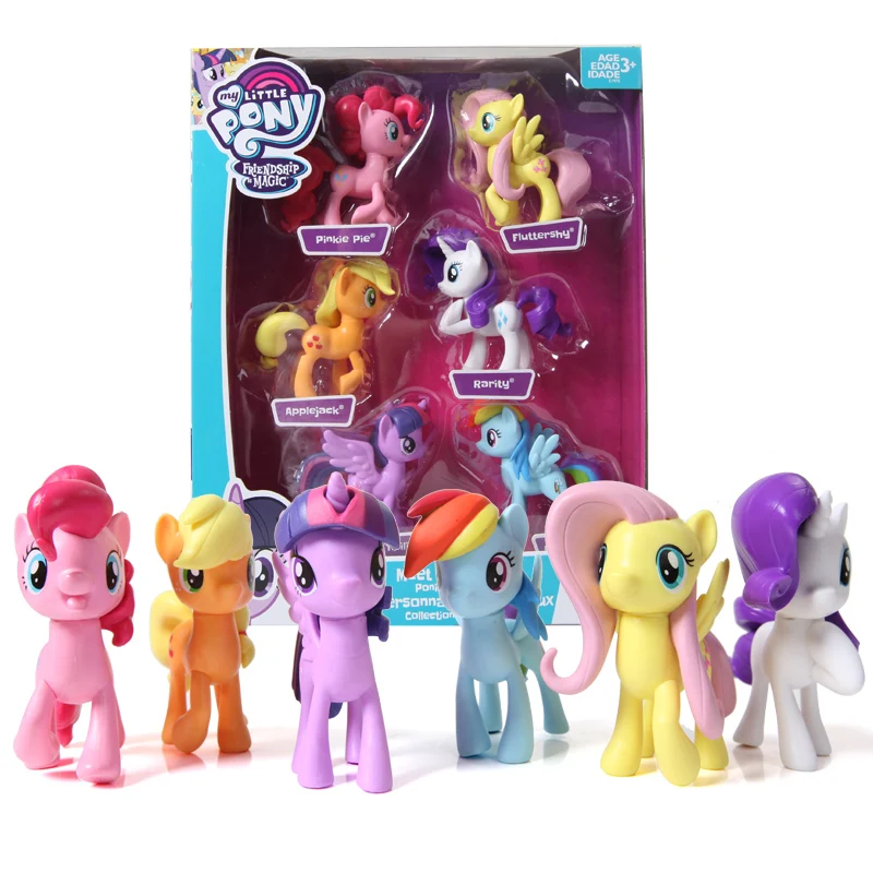 Hasbro My Little Pony Friendshp-это волшебная Классическая пони милый знак Сумеречная