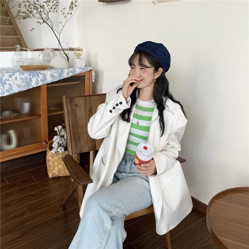 Early Spring Korean Style Simple and Casual Long SleeveNuyoah |